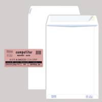 Busta sacco COMPETITOR FSC bianca strip adesivo - 250 x 353 mm - 80 gr - conf. 500 pezzi - Pigna - 0099066B4 - 8005235320758 - DMwebShop