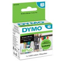 Rotolo 1000 etichette LW 13530 - 13 x 25 mm - multiuso rimovibili - bianco - Dymo - S0722530 - 5411313113533 - DMwebShop