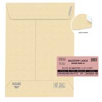 Busta sacco Multi Strip Large - avana - carta riciclata - 30 x 40 x 4 cm - 120 gr - conf. 250 pezzi - Pigna - 065526940 - 8006873106315 - DMwebShop