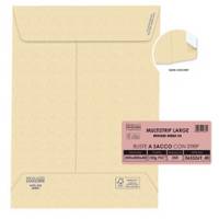 Busta sacco Multi Strip Large - avana - carta riciclata - 30 x 40 x 4 cm - 120 gr - conf. 250 pezzi - Pigna - 065526940 - 8006873106315 - DMwebShop