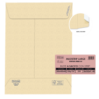 Busta sacco Multi Strip Large - avana - carta riciclata - 30 x 40 x 4 cm - 120 gr - conf. 250 pezzi - Pigna - 065526940 - 8006873106315 - DMwebShop