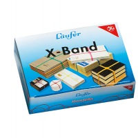 Elastici x Band - Ø 10 cm - 150 x 11 mm - colori assortiti - scatola da 100 gr - Lebez - 515198 - 4006677591021 - DMwebShop
