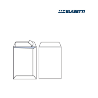 Busta a sacco bianca serie Self strip adesivo - 160 x 230 mm - 80 gr - conf. 500 pezzi - Blasetti - 625 - 8007758006256 - DMwebShop