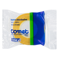 Nastro biadesivo - 15 mm x 10 mt - trasparente - Comet - 64621-00042-01 - 4042448835147 - DMwebShop