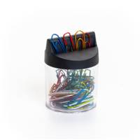 Fermagli metallizzati Leone Color - lunghezza 32 mm - n. 4 colori assortiti - conf. 60 pezzi - Leone dell'era - FXM4 - 8007979001764 - DMwebShop