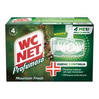 Tavoletta Profumoso Mountain Fresh - 4 gabbiette da 34 gr - Wc Net - M74833 - 8003650020277 - DMwebShop
