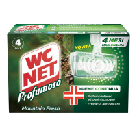 Tavoletta Profumoso Mountain Fresh - 4 gabbiette da 34 gr - Wc Net - M74833 - 8003650020277 - DMwebShop