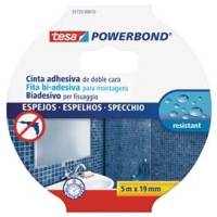 Nastro biadesivo per specchi Powerbond - 19 mm x 5 mt - bianco - Tesa - 55733-00018-04 - 4042448843531 - DMwebShop