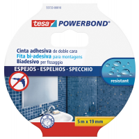 Nastro biadesivo per specchi Powerbond - 19 mm x 5 mt - bianco - Tesa - 55733-00018-04 - 4042448843531 - DMwebShop