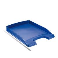 Vaschetta portacorrispondenza Plus Slim - 25,5 x 36 x 3,7 cm - blu - conf. 10 pezzi - Leitz - 52370035 - 4002432374847 - DMwebShop