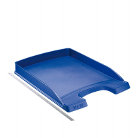 Vaschetta portacorrispondenza Plus Slim - 25,5 x 36 x 3,7 cm - blu - conf. 10 pezzi - Leitz - 52370035 - 4002432374847 - DMwebShop