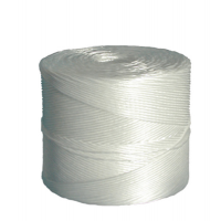 Rotolo di spago - fibra sintetica (PPL) titolo 1/500 - colore bianco - 2 kg - Ø 2 mm - lunghezza 1000 mt - Viva