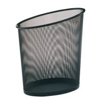 Cestino gettacarte Mesh - rete metallica - 18 lt - nero - Alba - MESHCORB/N - 61921PZ - DMwebShop