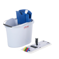Kit UltraSpeed Mini - secchio da 10 lt - con strizzatore + mop + telaio 34 cm - mix di prodotti in omaggio inclusi - Vileda - 133854 - 34023103143389 - DMwebShop