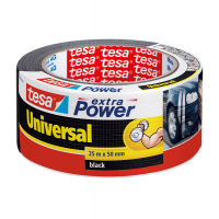 Nastro adesivo Extra Power Universal - 50 mm x 25 mt - nero - Tesa - 56388-00001-08 - 4042448033284 - DMwebShop