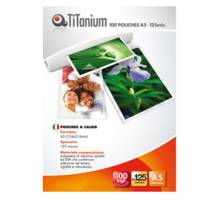 Pouches - A5 - 154 x 216 mm - 2 x 125 micron - conf. 100 pezzi - Titanium - PP525-03T - 8025133034809 - DMwebShop