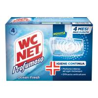 Tavoletta Profumoso Ocean Fresh - 4 gabbiette da 34 gr - Wc Net - M74838 - 8003650020314 - DMwebShop