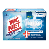 Tavoletta Profumoso Ocean Fresh - 4 gabbiette da 34 gr - Wc Net - M74838 - 8003650020314 - DMwebShop