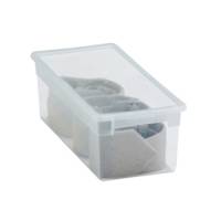 Contenitore multiuso Light Box S - 17,8 x 39,6 x 13,2 cm - 7 lt - plastica - trasparente - Terry - 1001378 - 8005646013782 - DMwebShop