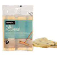 Retine di ricambio per scopa Pulipolvere - 45 x 22 cm - giallo - conf. 20 pezzi - Perfetto - 0260C - 8000957026032 - DMwebShop