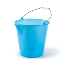 Secchio con becco - in politene - 12 lt - azzurro - Dimora Blu - 32105 - 8052474321060 - DMwebShop