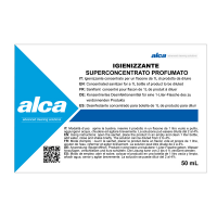 Igienizzante Linea Monodose - super concentrato-profumato - bustina da 50 ml - Alca - ALC1043 - 8032937570778 - DMwebShop