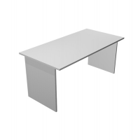 Scrivania Easy - lineare - 140 x 80 x 72 cm - grigio - Artexport - 002PAN_9 - DMwebShop