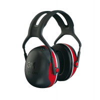 Cuffia protettiva Peltor X3A - SNR 33 dB - nero-rosso - 3M - 7000103991 - 4046719695492 - DMwebShop