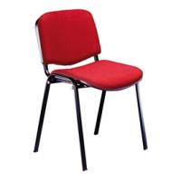 Sedia attesa Dado D5S - braccioli opzionali - ignifuga - rosso - Unisit - D5S/IR - 8050043749062 - DMwebShop