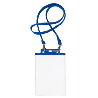 Portanome Pass 7 St M cordoncino blu - 15 x 21 cm - A5 - blu - conf. 10 pezzi - Sei Rota - 31842907 - 8004972025438 - DMwebShop