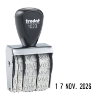 Timbro Datario 1020 - manuale - 5 mm - Trodat 54239