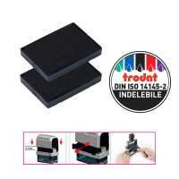 Tampone di ricambio 6/4929 - nero - conf. 2 pezzi - Trodat - 4006. - 9008056040064 - DMwebShop