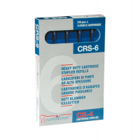 Caricatori CRS6 - 210 punti - 6 mm - capacita' massima 25 fogli - blu - Turikan - conf. 5 pezzi - Iternet - 0021 - DMwebShop