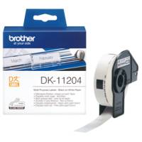 Rotolo 400 Etichette 17 x 54 mm - nero-bianco - Brother - DK-11204 - 4977766628167 - DMwebShop