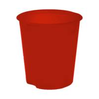 Cestino gettacarte E020 Modula altezza 32,5 cm diametro 31 cm 16 - 5 lt rosso Fellowes E020RO - 6466