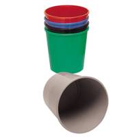 Cestino gettacarte altezza 32,5 cm diametro 29,5 cm 15 lt grigio Methodo X851102 - 6467