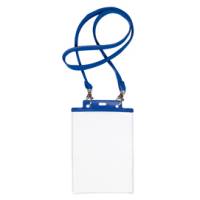 Portanome Pass 7 St mt cordoncino blu 15 x 21 cm A5 blu - 8077