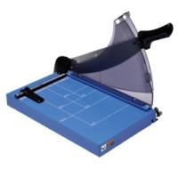 Taglierina a leva 3040 con blocca lama 44,5 x 28,2 cm 360 mm A4 40 fogli blu - 8034