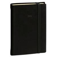 Agenda giornaliera Daily 21 Prestige 2026,13 x 21 cm copertina Silk nero - 2464