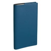 Agenda planing Planital 2026 con spirale 8,8 x 17 cm copertina Soho blu acciaio - 2466