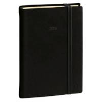 Agenda settimanale Affari Prestige ml 2026,10 x 15 cm silk nero - 2421