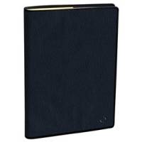 Agenda settimanale Presidente 2026 copertina Marlow 21 x 27 cm blu notte - 2645