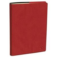 Agenda settimanale Presidente 2026 copertina Marlow 21 x 27 cm bordeaux - 2653