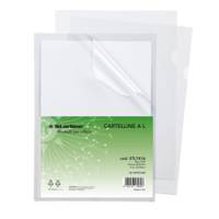 Cartellina a L Top buccia 22 x 30 cm trasparente - 2598