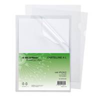Cartellina a L Top liscio 22 x 30 cm trasparente - 2600