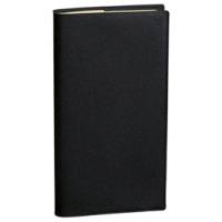 Agenda settimanale Planital 2026 con spirale copertina Impala 8,8 x 17 cm nero - 3518