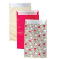 Sacchetto regalo fantasia Natale assortite con patella adesiva 36 x 50,5 cm confezione 2pz - 3268