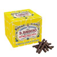 Scorzette di limone candite ricoperte di cioccolato fondente 150 gr Barbero - 3086