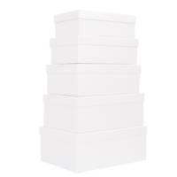 Set scatole regalo dimensioni assortite fantasia Pearl - 3041
