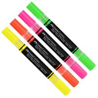 Marcatori Shake e Paint colori assoriti neon Faber Castell confezione 4 pz - 1371 - 1